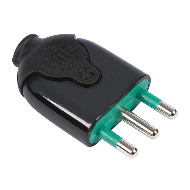 FME 80.021 SPINA 16A 2P+T NERO