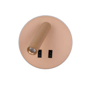 Applique lettura LED 8W oro 3000K con interruttore Italux