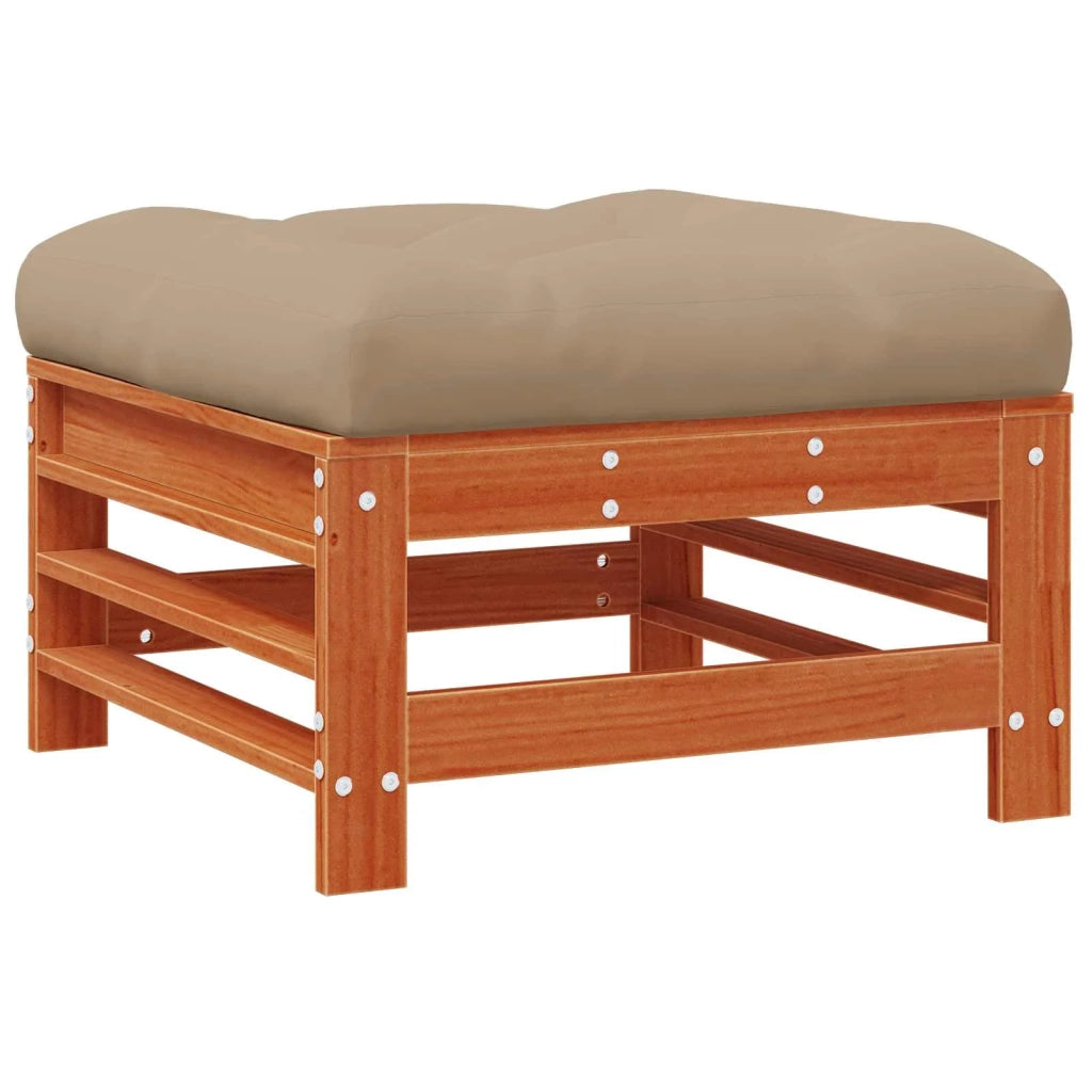 Poggiapiedi da Giardino Legno di pino massiccio CFW7591038