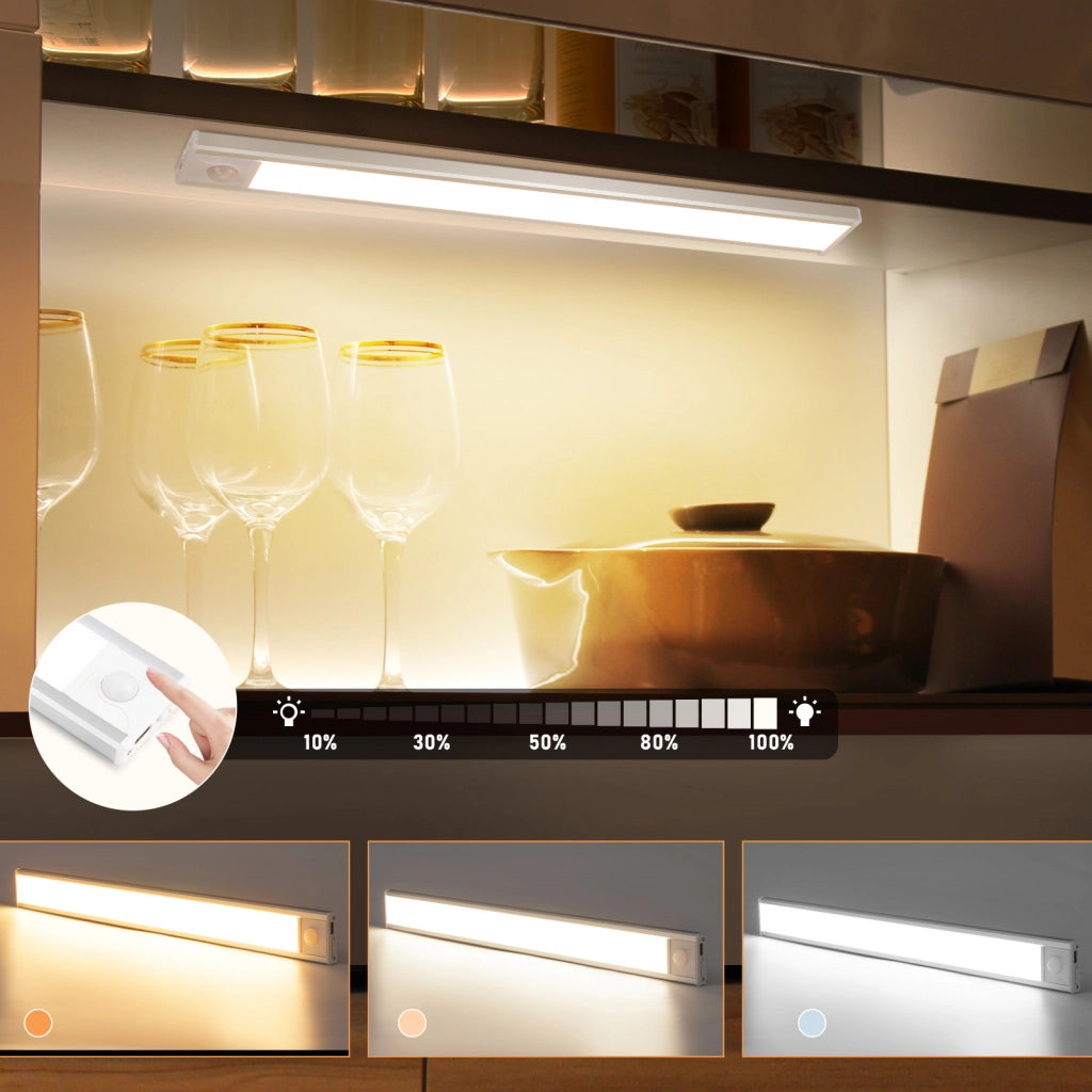 ZMH Barra luminosa a LED per mobili 40cm