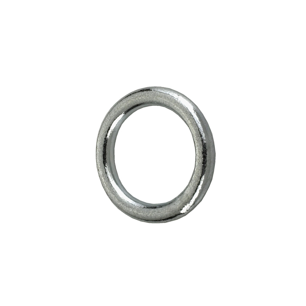 Anello tondo saldato Ø 5 x 40 mm. in acciaio zincato - 4 pz.
