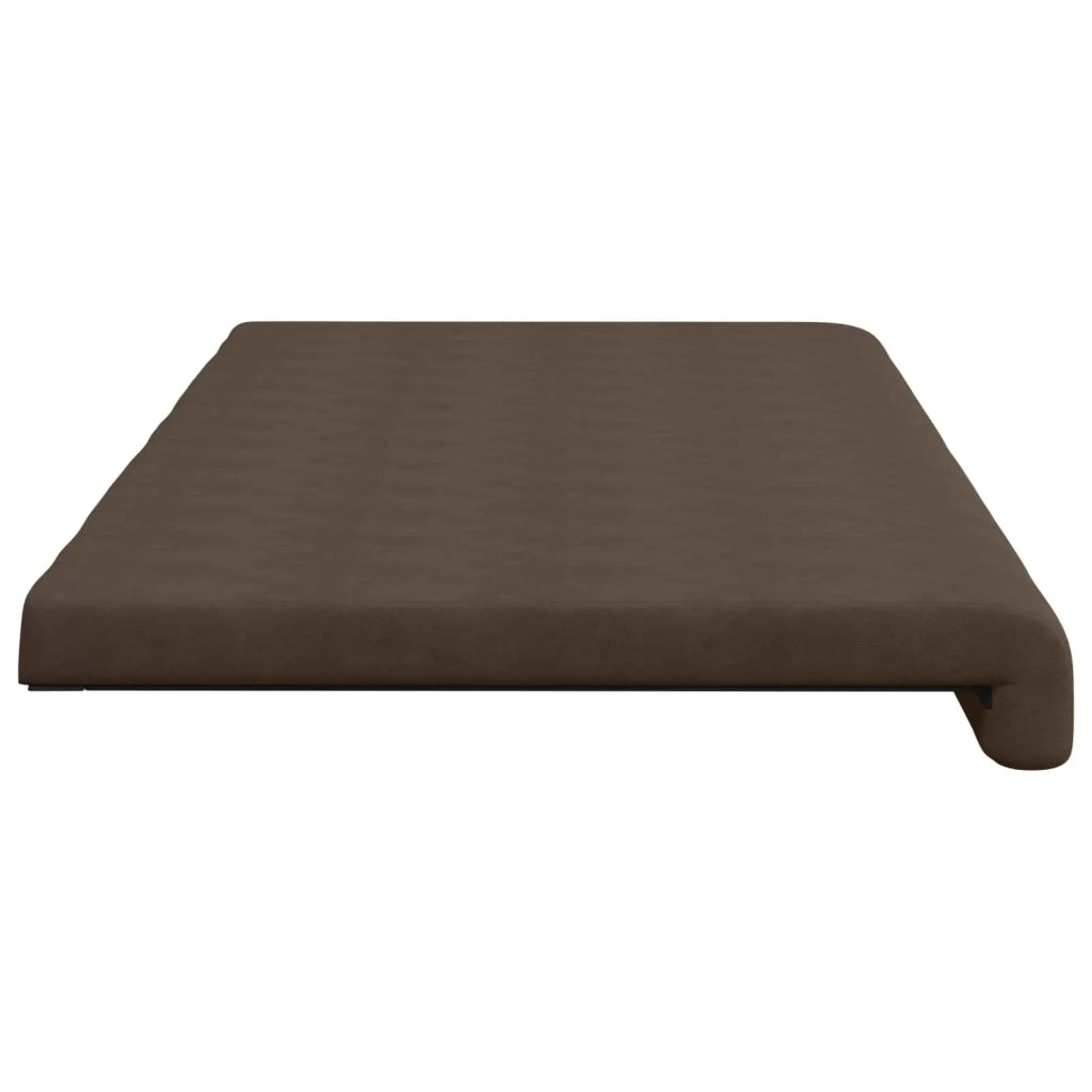 Cuscino per panchina Microfibra Marrone Profondità 35 cm 42043359