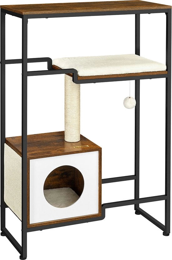 Sedia a due in 1 - Vintage - Marrone - Nero