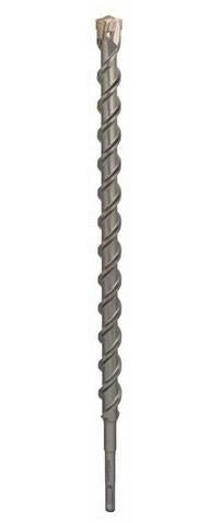 Bosch 2608586725 SDS Plus 7X Punta per Trapano SDS-Plus HM 4 Taglienti 24mm Lunghezza Utile 400mm Lunghezza Totale 450mm per Martello Perforatore