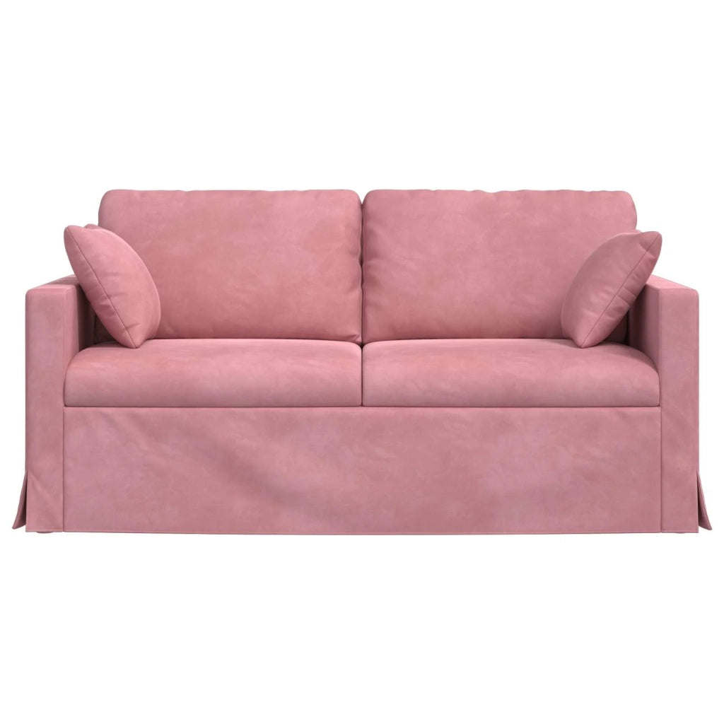 Divano Rosa 158 x 78 x 80 cm Velluto