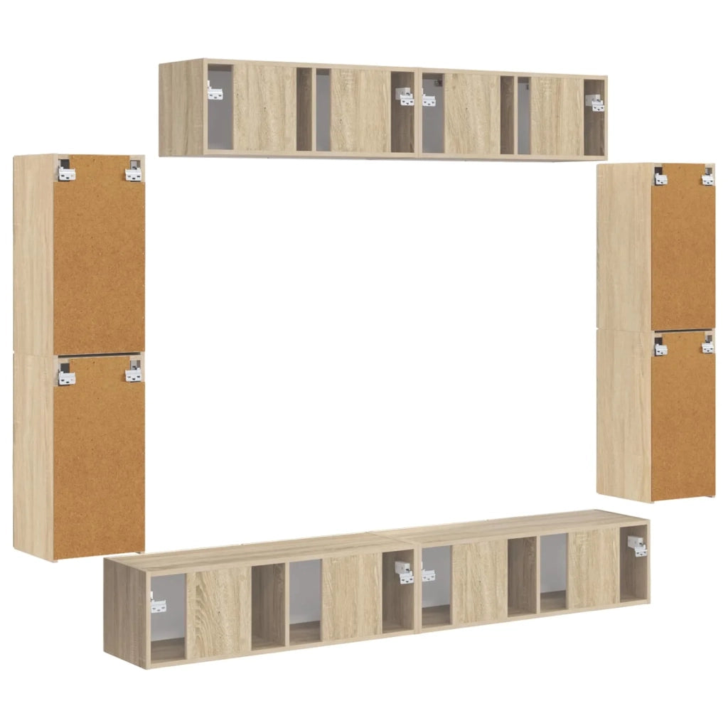 Mobile TV 8 pcs Rovere Sonoma 3409143