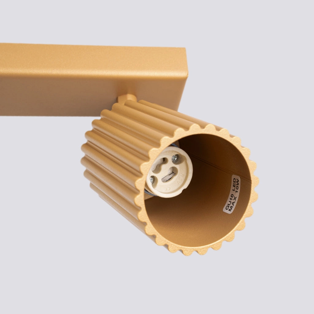 Lampada da soffitto KARBON 2 oro