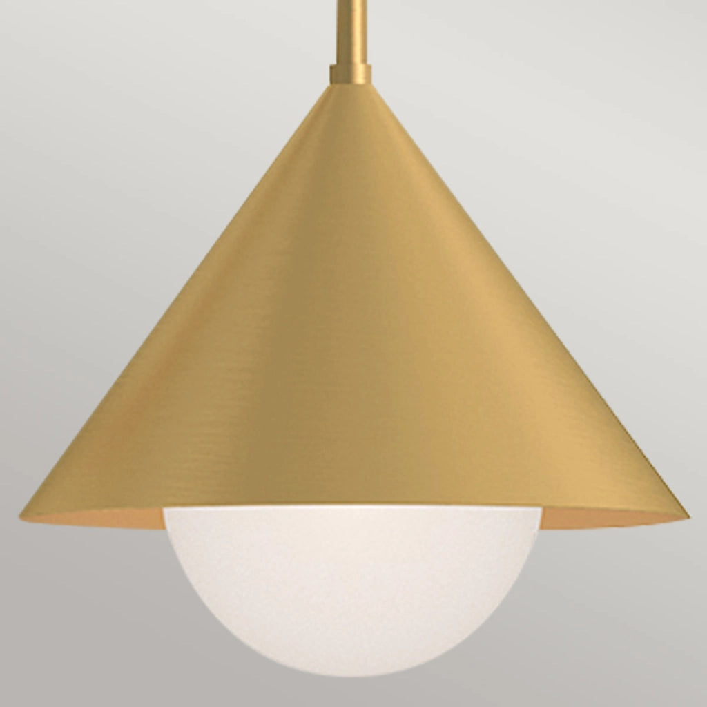 Lampada a sospensione Japandi Remyck 3 luci oro spazzolato
