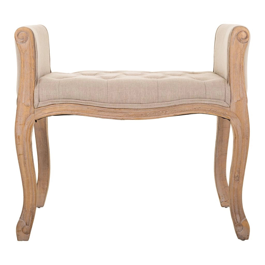 Sgabello in legno 71x 48x45/60 cm beige