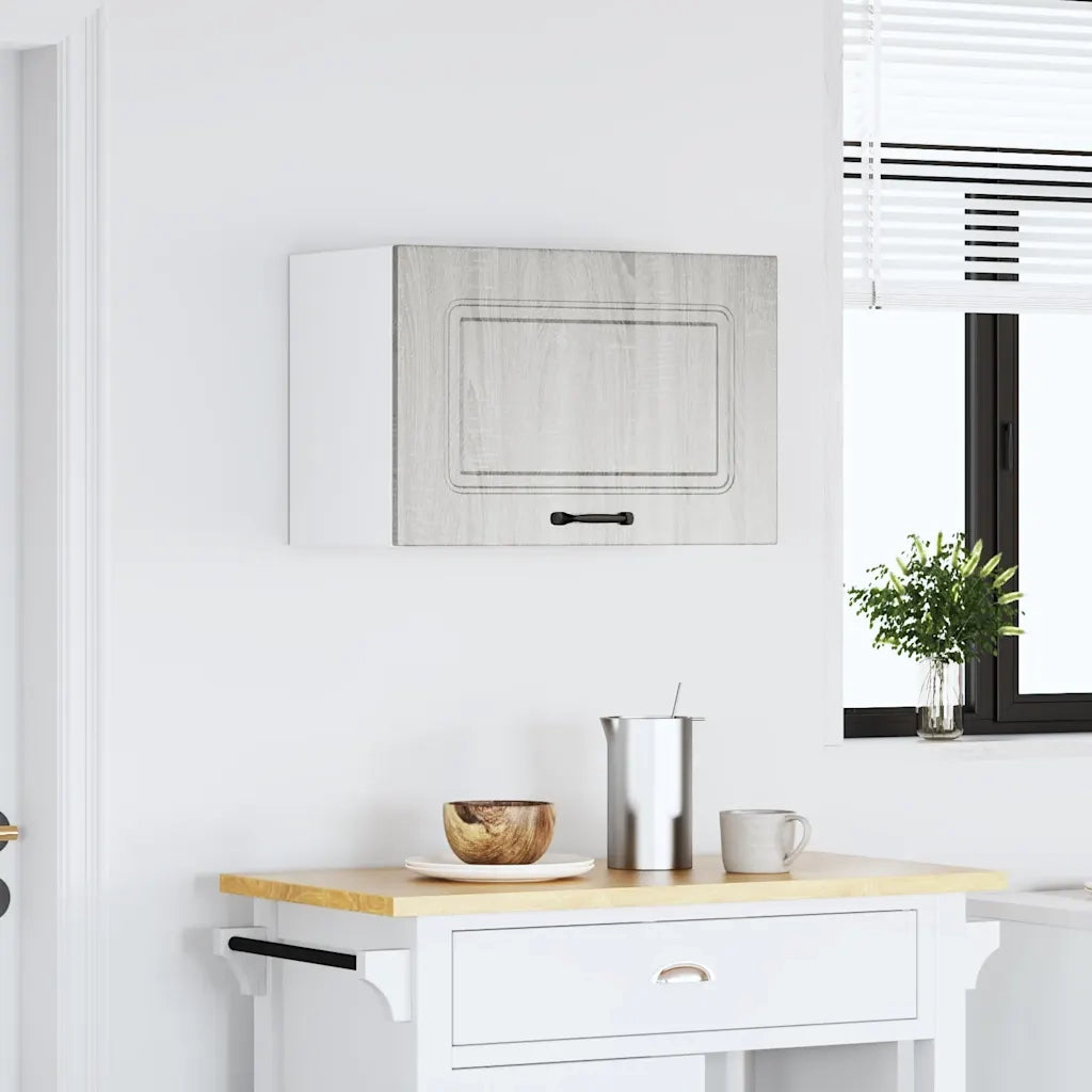 Pensile da Cucina | Mobile da Cucina Kalmar Grigio Sonoma in Legno Multistrato