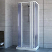 Box doccia Saturnia 3 lati 70x70x70 cm apertura centrale