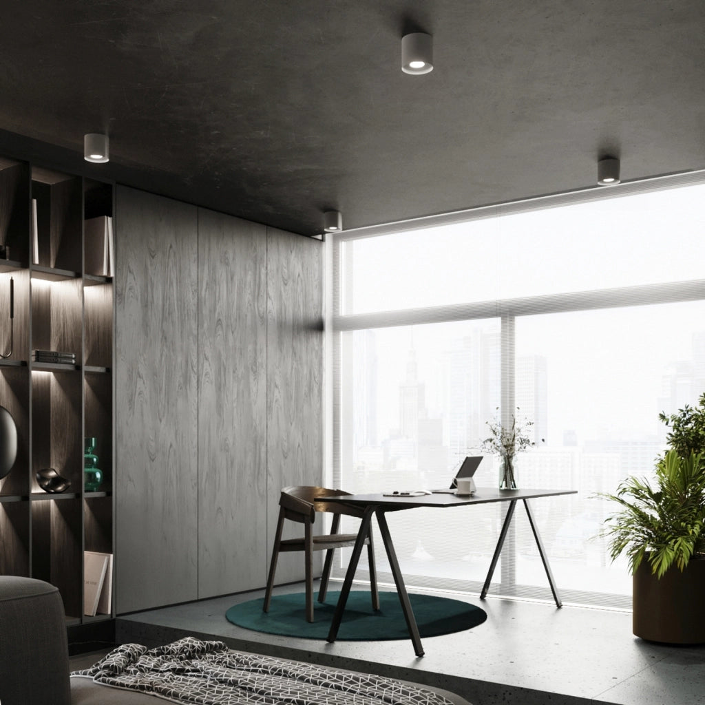 Lampada da soffitto MIKA grigio