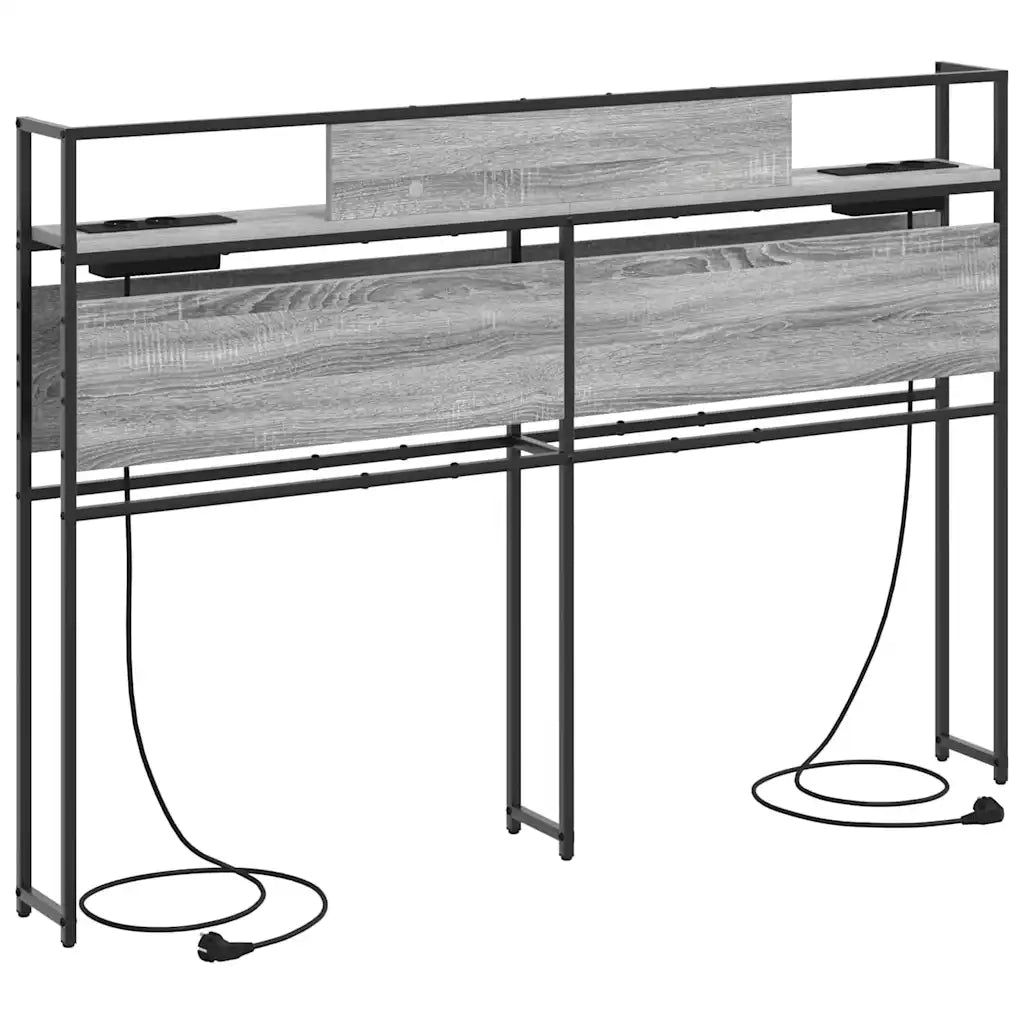 Testata contenitore Grigio sonoma Legno multistrato 859648
