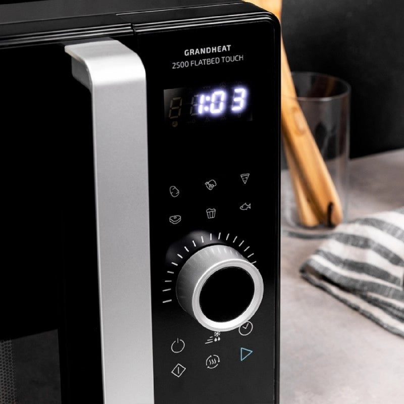 CECOTEC 01405 - Microonde senza piatto GrandHeat 2500 Flatbed Touch Black