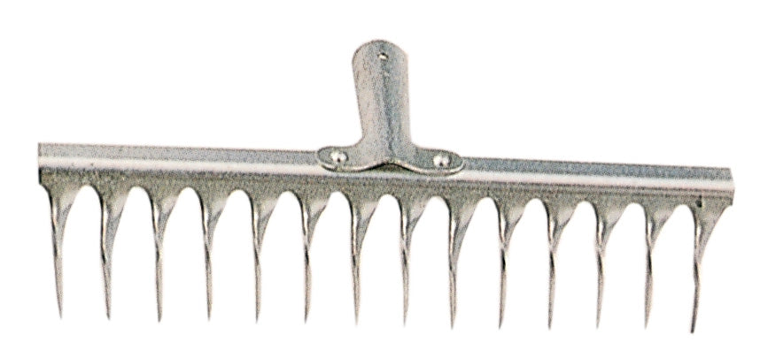 RASTRELLO A 14 DENTI AEREATORE ZINCATO- 1,0 pz