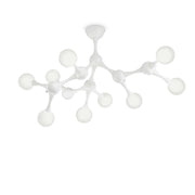 Lampada Da Soffitto Nodino Pl9 Bianco Ideal-Lux