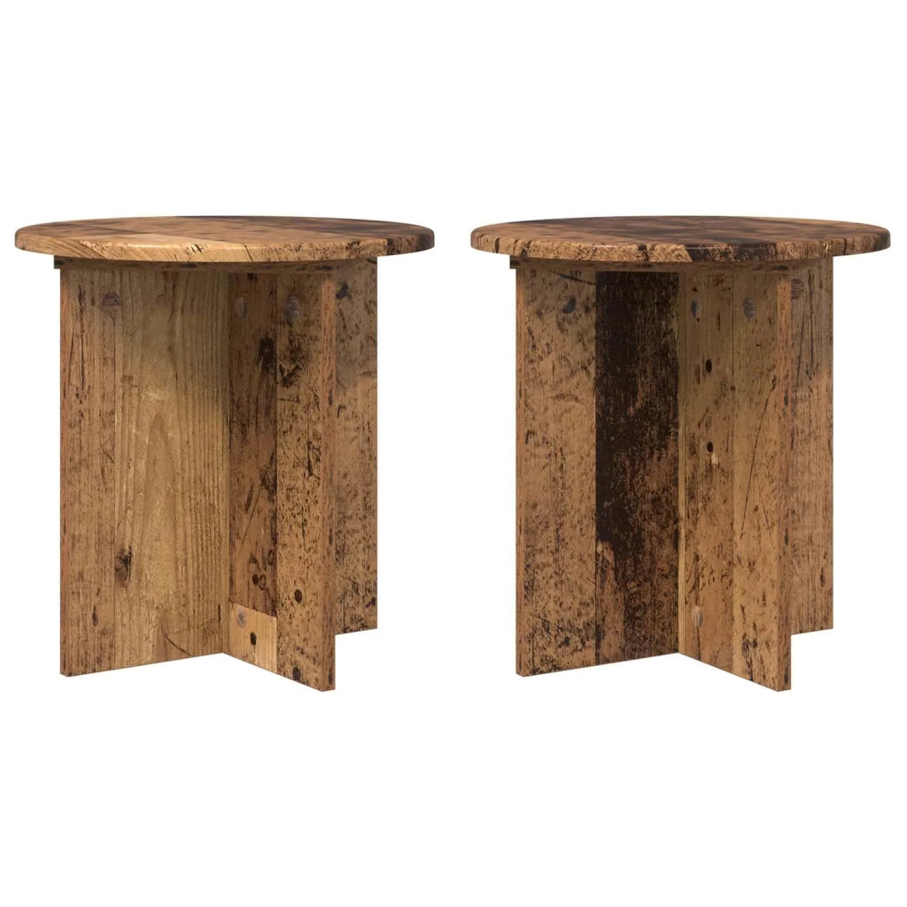 Supporto per piante 2 pcs Legno antico 40 x 40 x 40 cm 899733