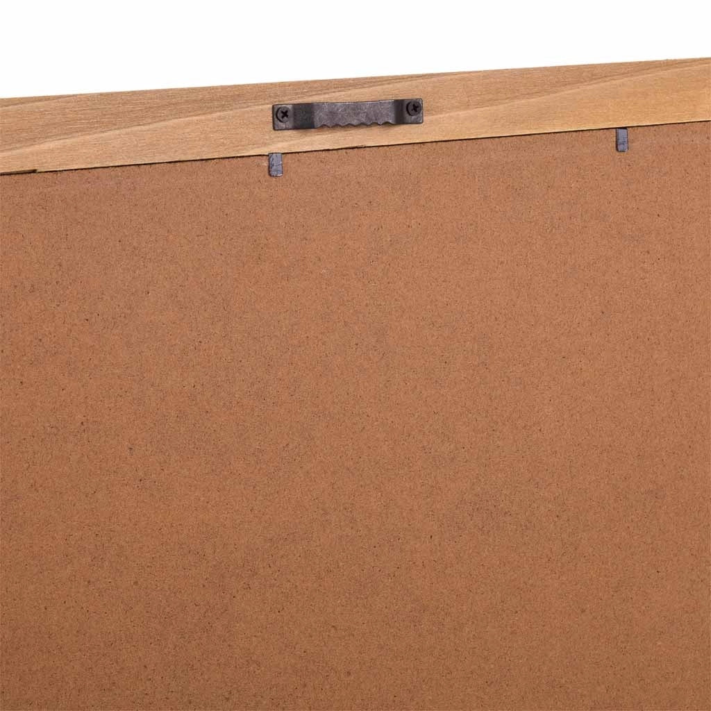 Cornice in legno e tessuto stampato