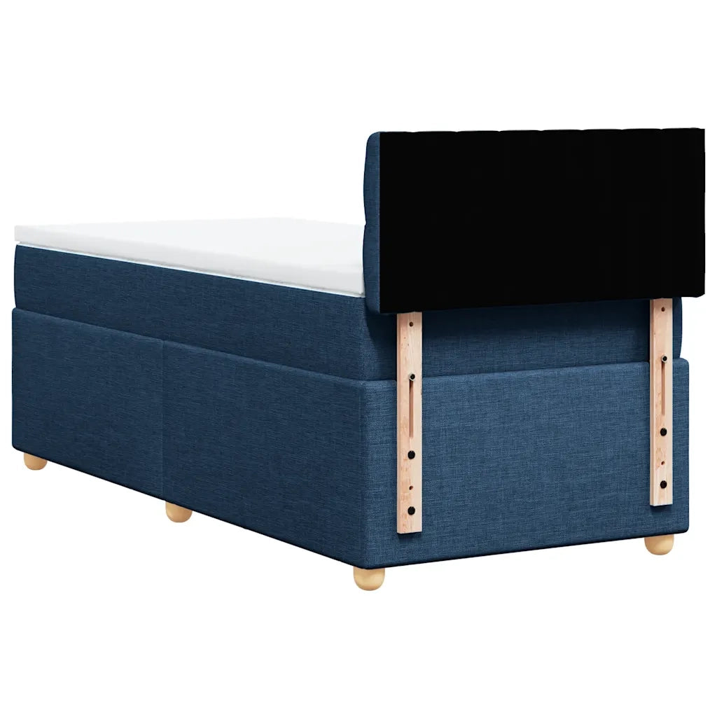 Giroletto a Molle con Materasso Blu 90x200 cm inTessuto 3286576