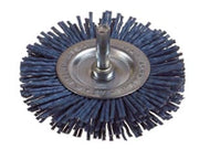 SPAZZOLA CIRCOLARE IN NYLON ABRASIVO BLU- - ø mm.100 PG 497.20 - 1 blister PG