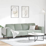 Divano per Soggiorno Grigio chiaro 250 x 77 x 76 cm 3335091