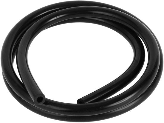 Slang di aspirazione termoresistente da 4FT - Silicone - Automobilistico - Turbo - Liquido per lavavetri - Diametro interno 6mm - Slang in silicone
