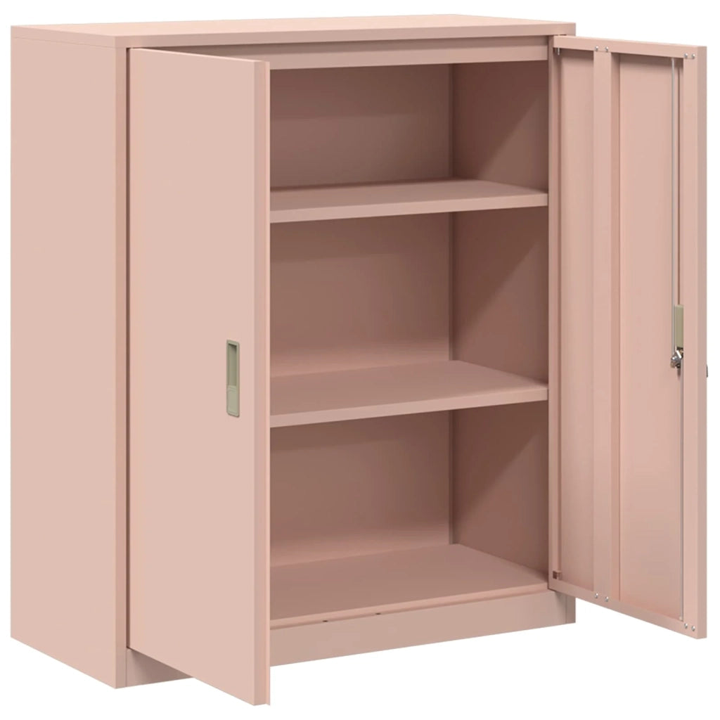 Armadio Rosa 90 x 40 x 105 cm Acciaio