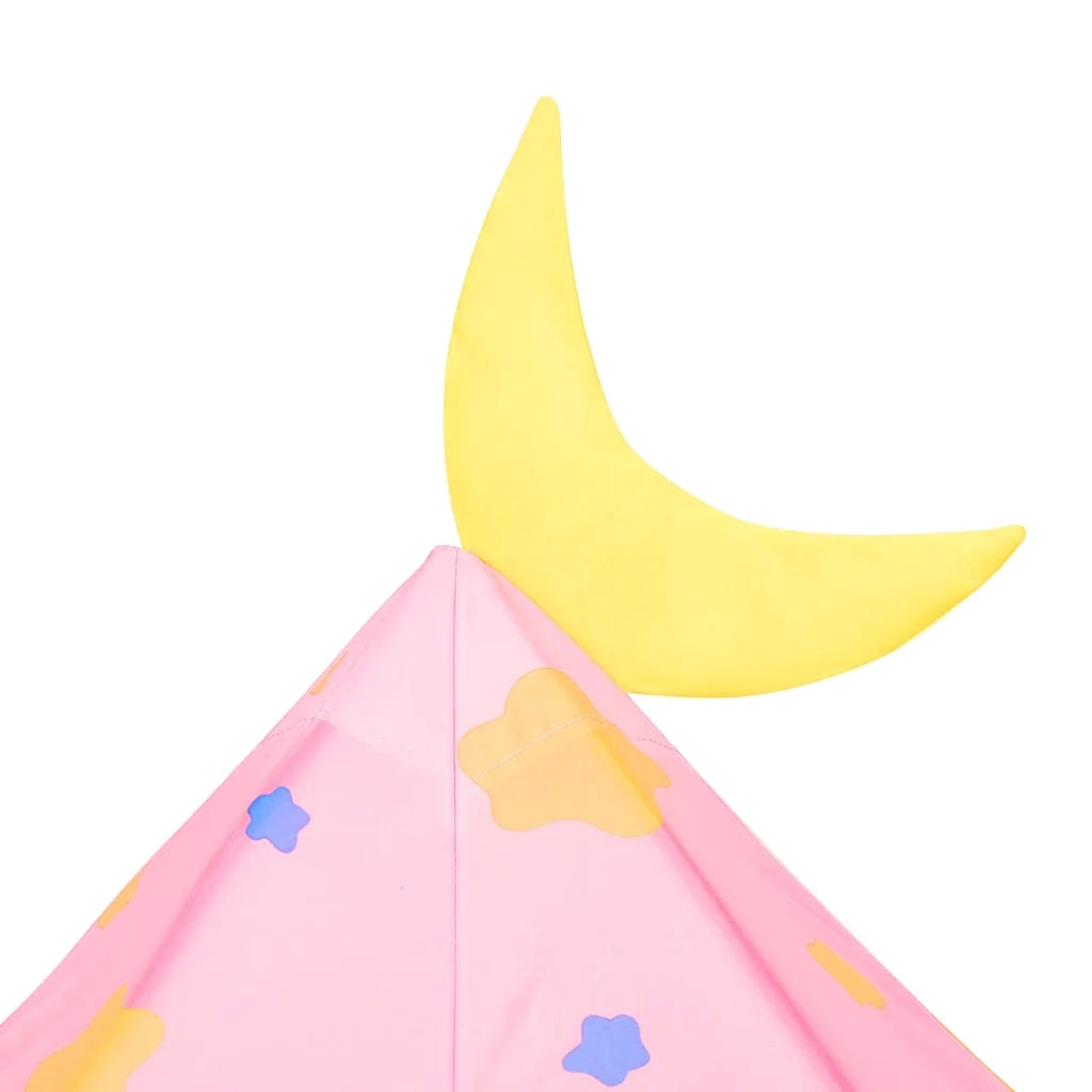 Tenda da Gioco per Bambini Rosa con 250 Palline 301x120x128 cm 3107736