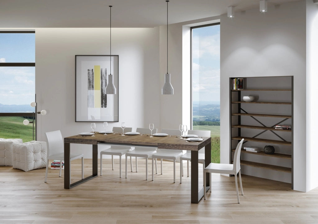 Tavolo Allungabile 130-234x90x77 cm Tecno Noce