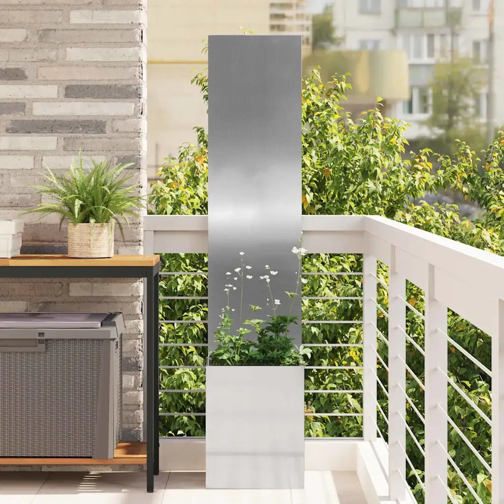Schermo per privacy in giardino Traforo Argento 32 x 150 cm CFW7929088