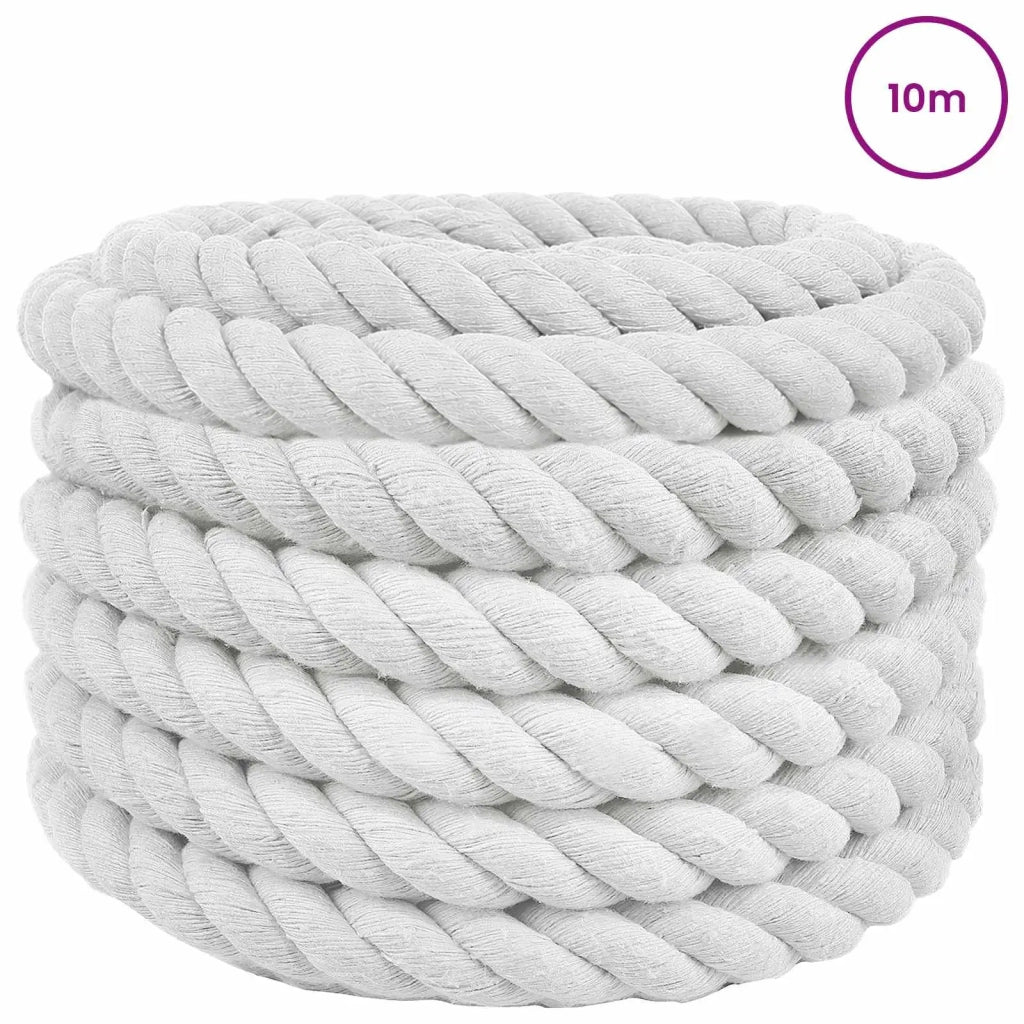 Corda Bianco 5 x 5 x 1000 cm Cotone 42011888