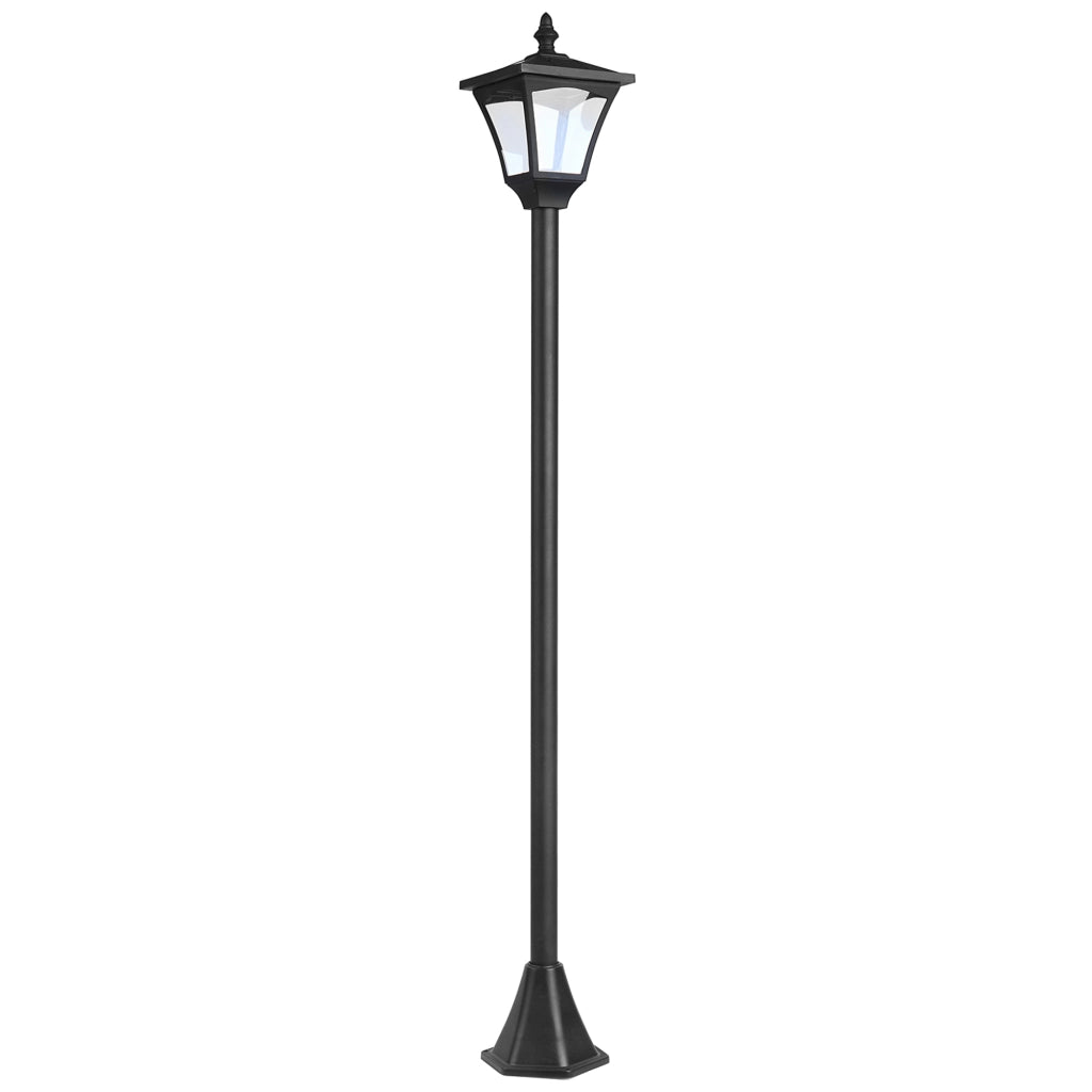 Lampada da Giardino Solare ¨C Minimal ¨C 15x15x120 cm Nero