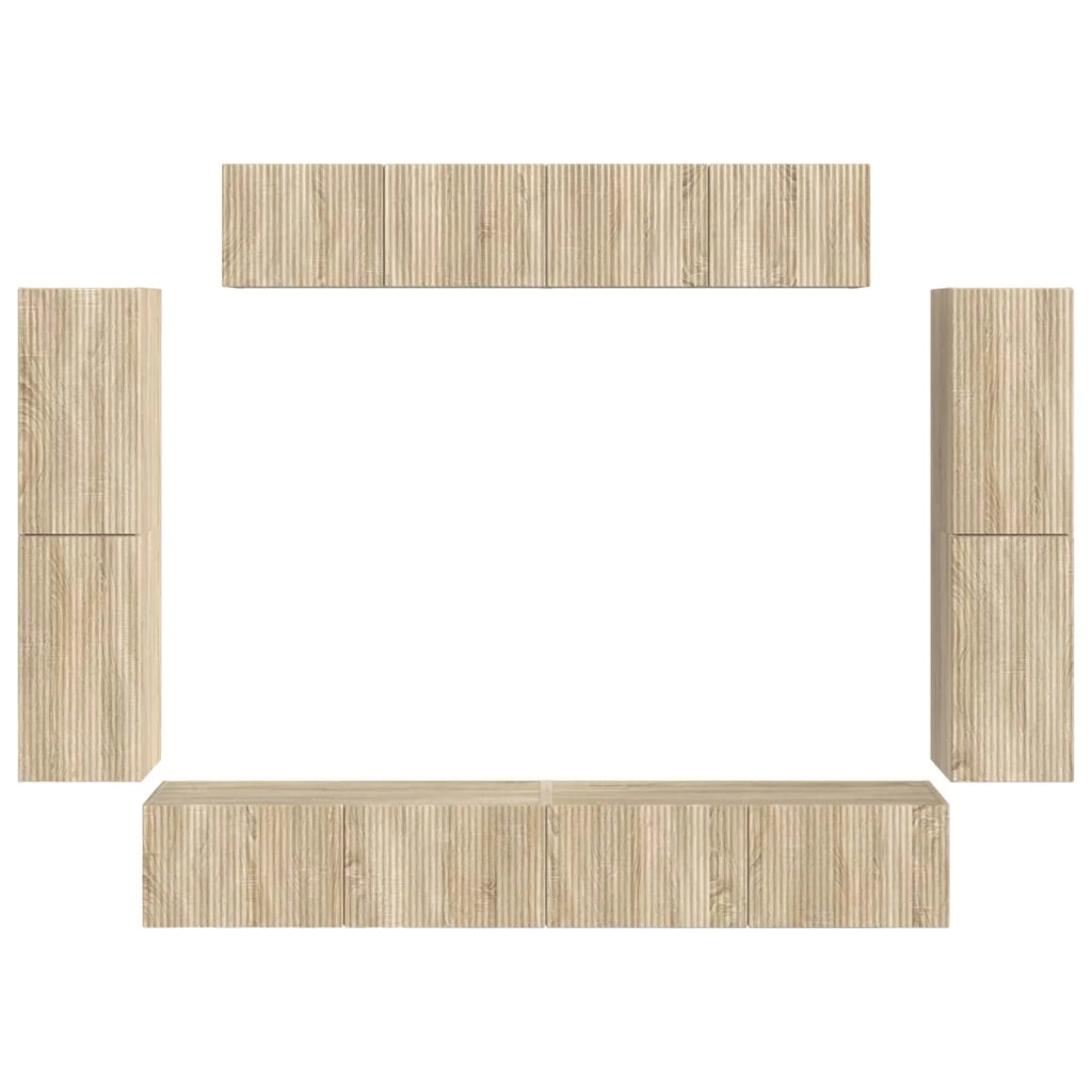 Mobile TV 8 pcs Rovere Sonoma 3409143