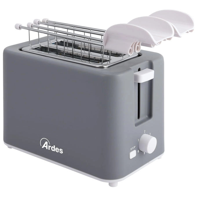 Ardes Tostapane 2 Fette In Acciaio Inox Con Timer