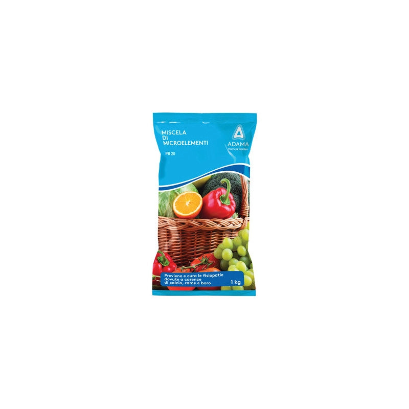Concime PB 20 in polvere bagnabile – 1kg – Kollant – Apporto di microelementi per piante vigorose