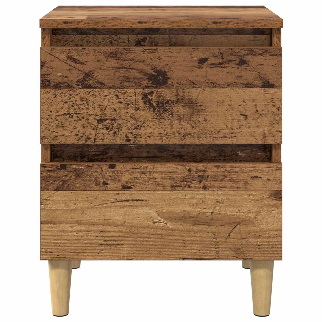 Mobiletti da letto 2 pcs Legno vecchio 40 x 35 x 50 cm 885669