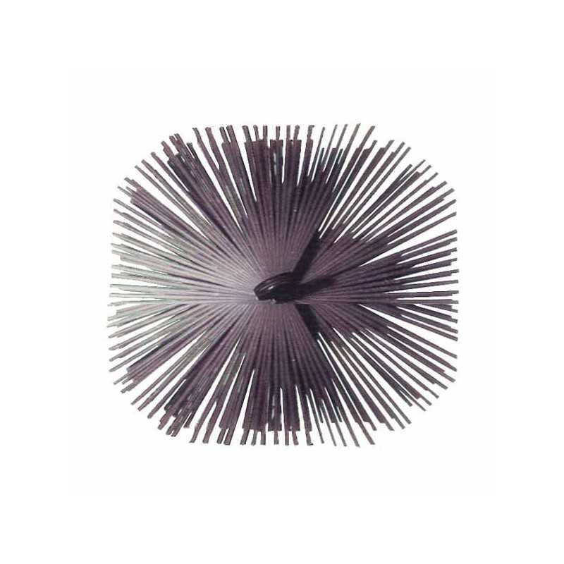 Scovolo Camino Acciaio Quadro mm 300X300
