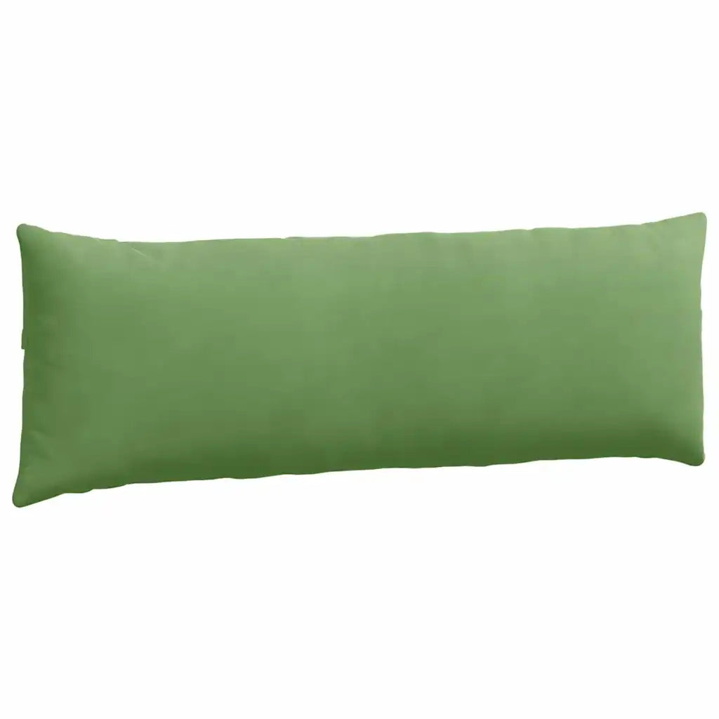 Cuscini da Divano 2 pz-Set di 2 Cuscini per Sofa Verde chiaro 120 x 40 cm