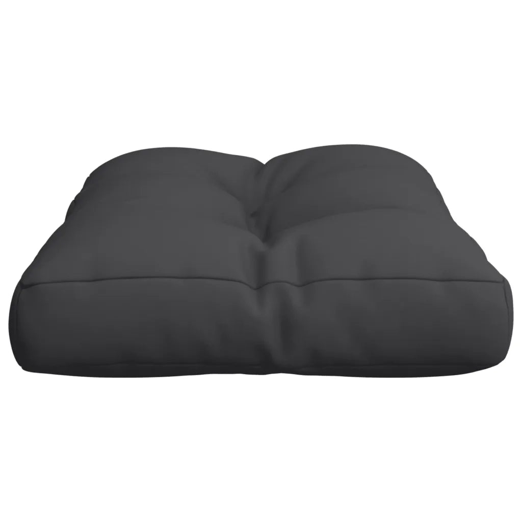 Cuscino per Pallet Nero 50x40x12 cm in Tessuto 360542
