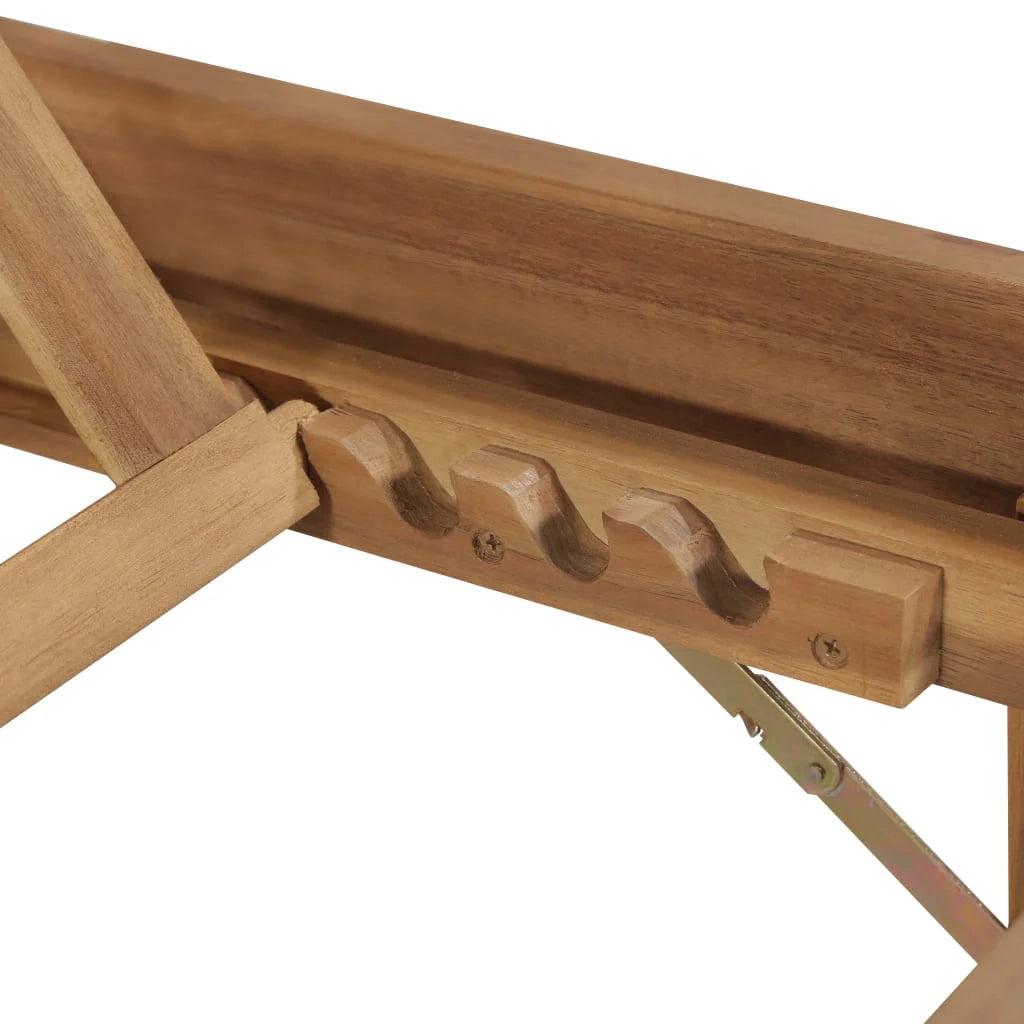 Lettino prendisole sedia a sdraio lettino prendisole letto da giardino mobili da giardino mobili da esterno pieghevoli con cuscino legno massello di acacia 02_0012839