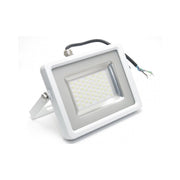 Trade Shop - V-tac Faro Led Smd 10w 20w 30w 50w 100w Ultra Slim Da Esterno Colore Bianco - -bianco Caldo-10 Watt