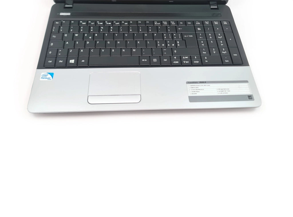 Notebook ACER TRAVELMATE P253-E 15.6" Intel Pentium B960 Ram 4GB DDR3 HDD 500GB HDMI Batteria da Sostituire modello Entry-Level - Ricondizionato