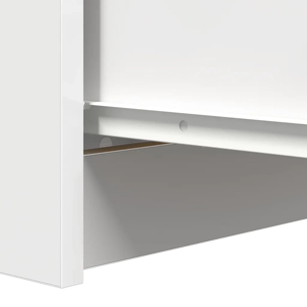 Credenza Bianca 37,5x35x76 cm in Legno Multistrato 861751