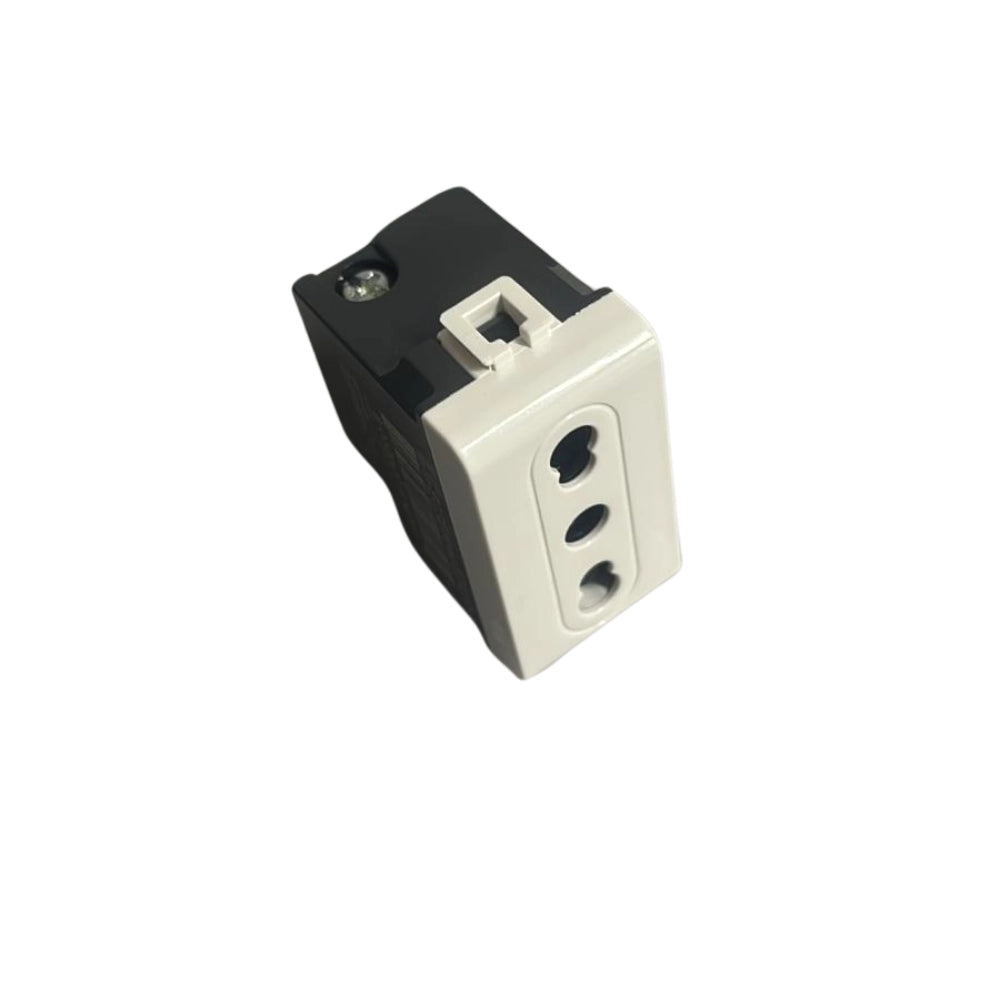 Biesse presa 2p+t 10/16a 250v bipasso compatibile matix am5180