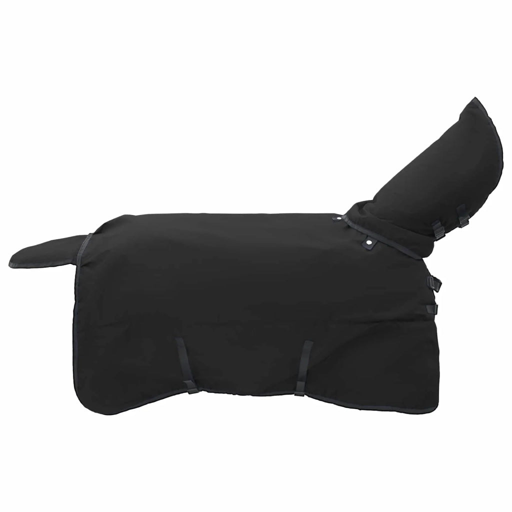 Coperta per Cavalli Verde Scuro e Nero 95 cm Poliestere CFW9864200