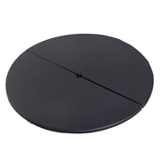 Tappeto da pole dance pieghevole ¨C Minimal ¨C nero ? 150 cm spessore 5 cm plastica