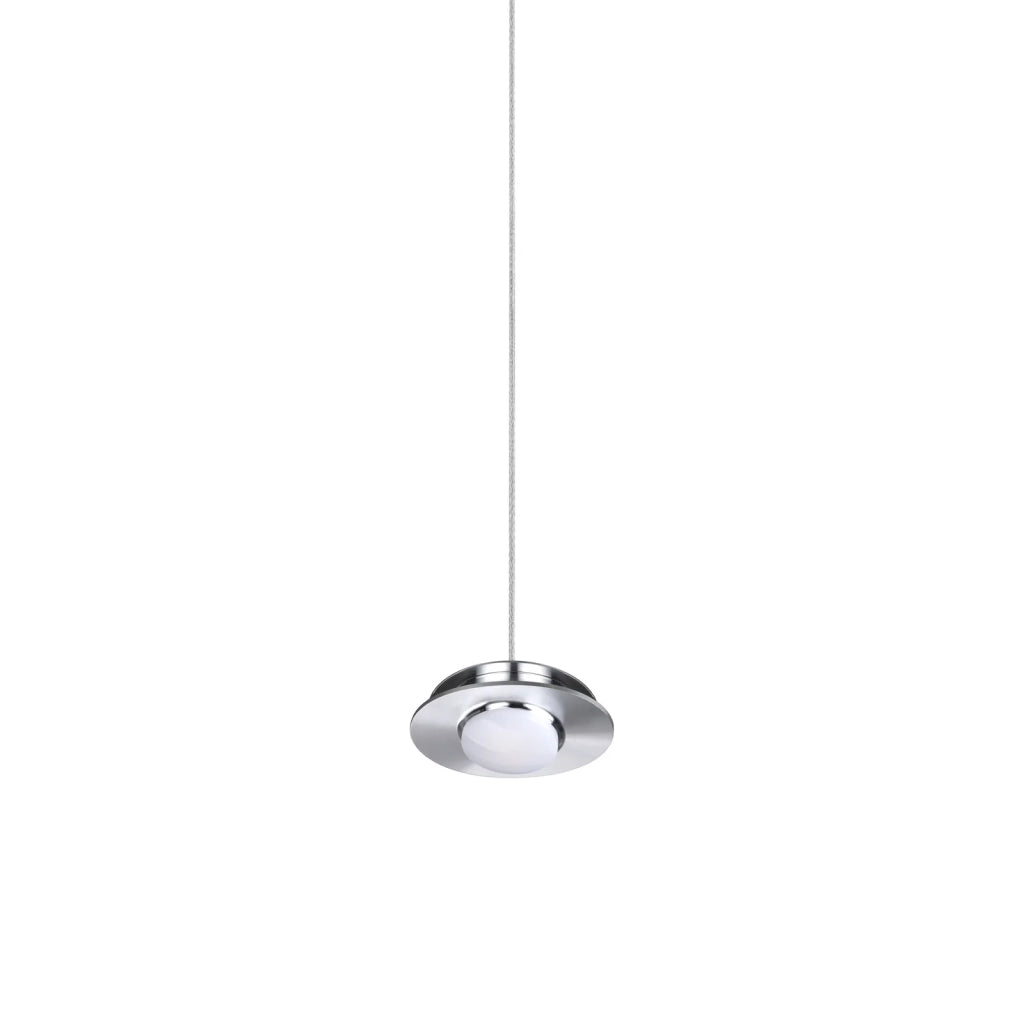 Lampada a Sospensione Mapa LED 3.5W Luce Calda Alluminio Dimmerabile Ideal Lux