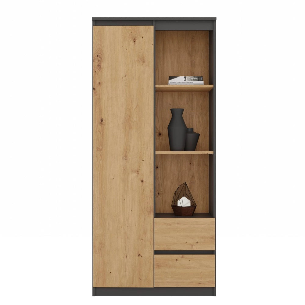 Scaffale bily RS-80 antracite artisan libreria moderna