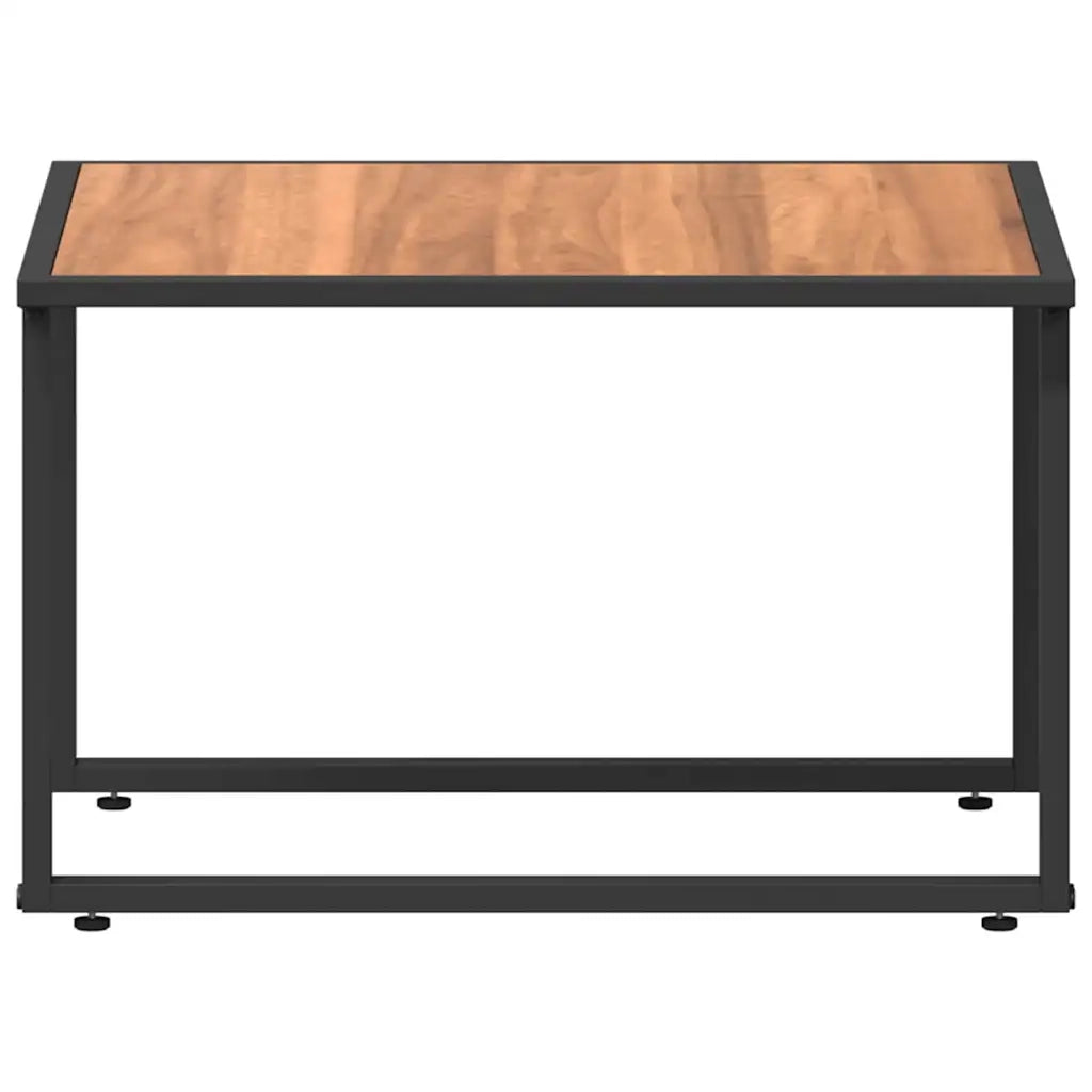 Tavolino da salotto Nero e Marrone 55 x 55 x 35 cm 42007554