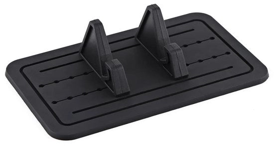 Oggetto di supporto per telefono con presa antiscivolo - supporto auto regolabile - piastra di supporto in silicone - supporto per telefono - beccuccio stabile - attacchi flessibili - supporto auto
